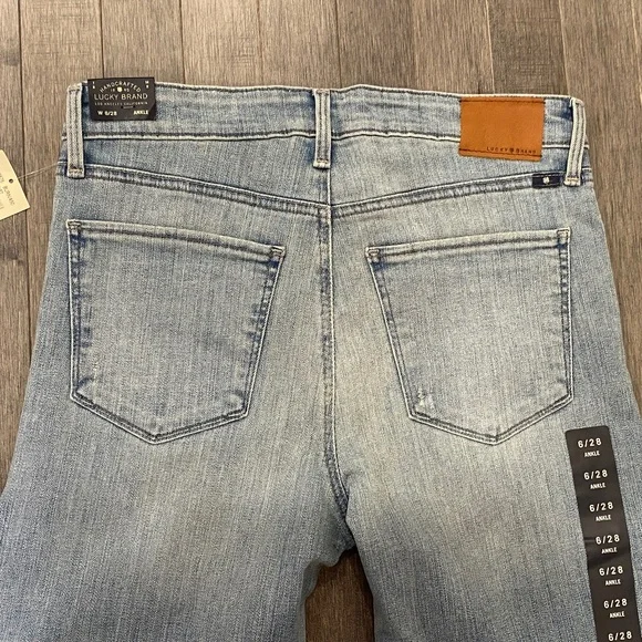 NWT Lucky Brand Bridgette Skinny High Rise Jeans - Picture 4 of 12